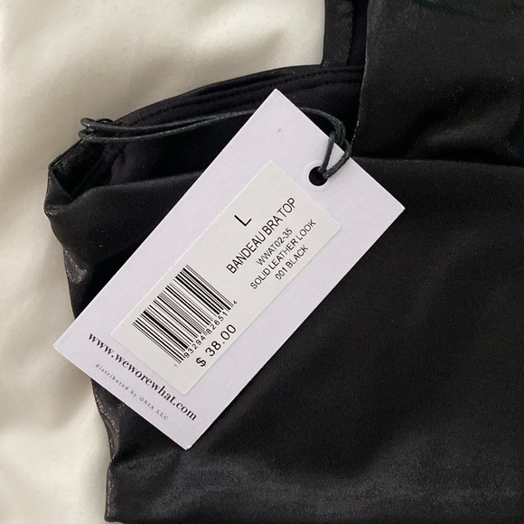 NWT! WeWoreWhat bandeau bra top - Picture 3 of 4